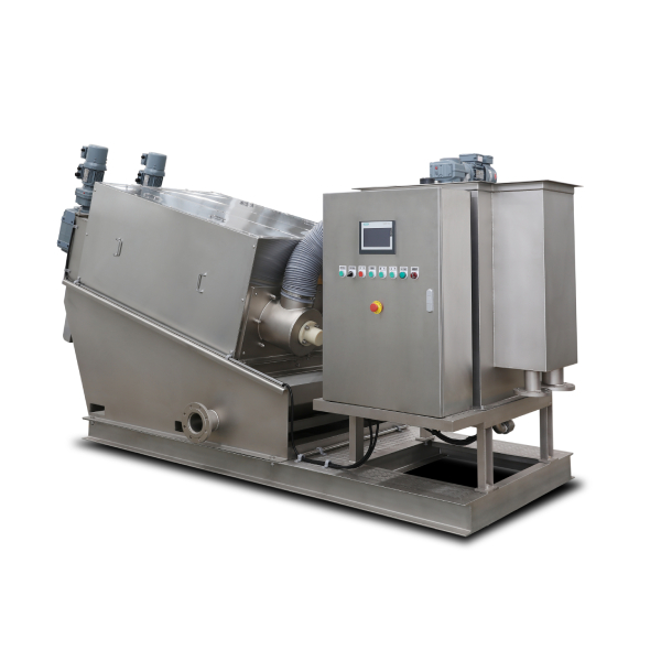 永金牌螺旋擠壓式污泥脫水機